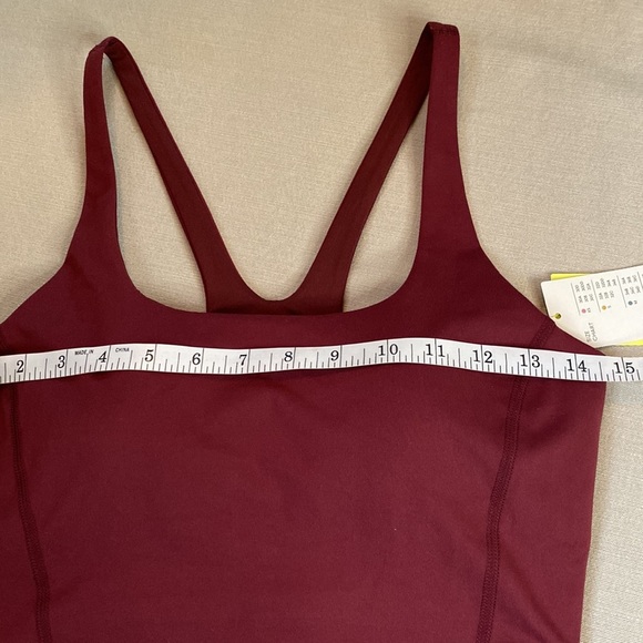 All In Motion Athletic Size Small Burnt Red Color Light Support Bra New With Tag - Picture 3 of 8